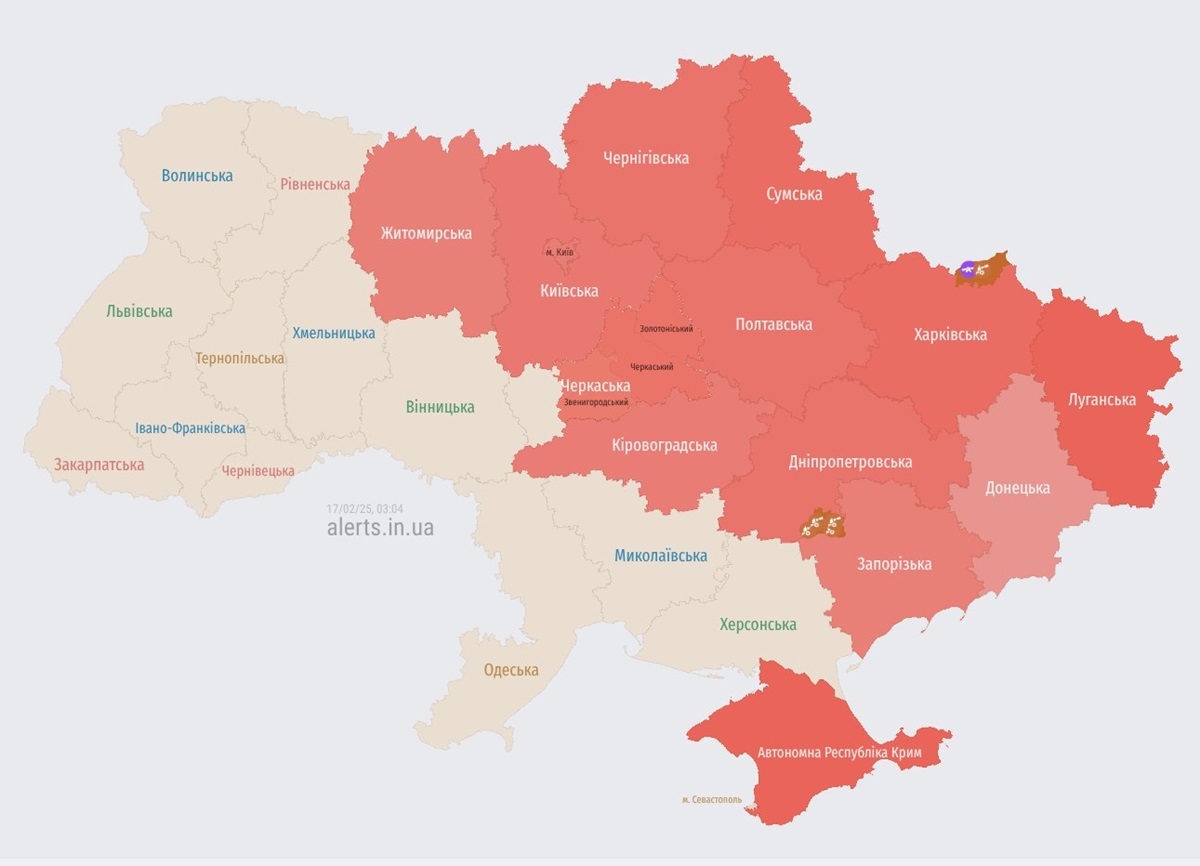 Без категорії - У Запорізькій області пролунали вибухи