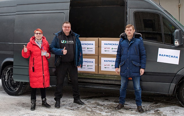 Новини України - Фармсила – "БаДМ" і партнери: 10000 упаковок ліків на фронт
