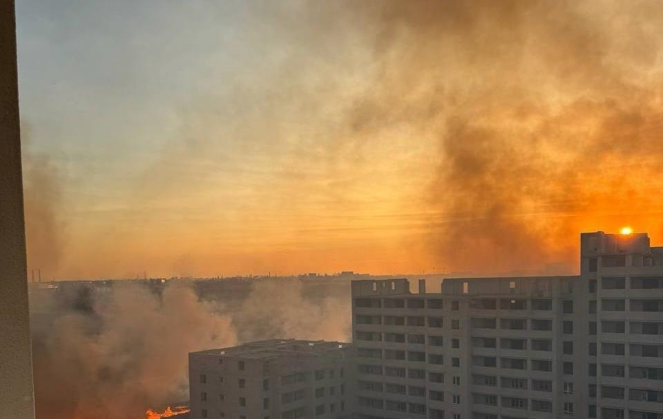Новини Києва - Під Києвом спалахнули масштабні пожежі
