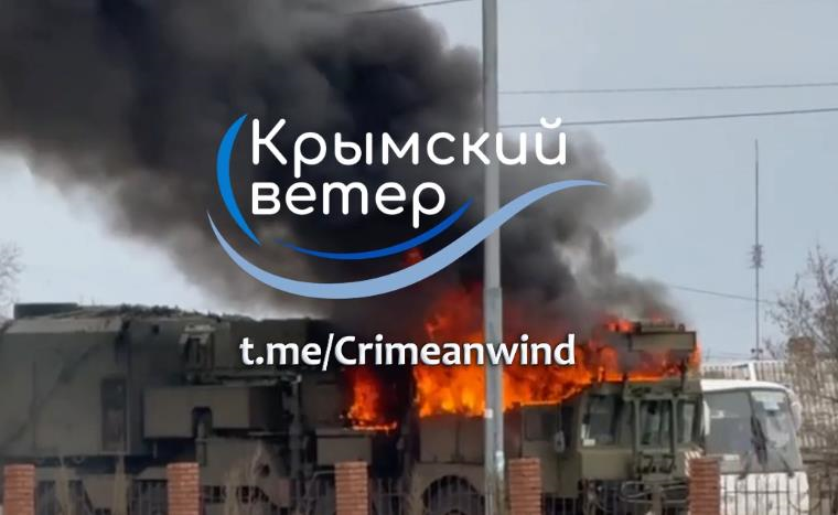 Новини України - У Криму загорілася дороговартісна російська РЛС