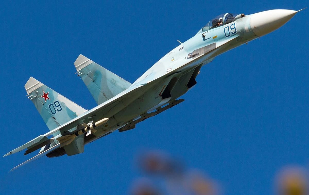 Новини України - У Росії розбився винищувач Су-27 - соцмережі