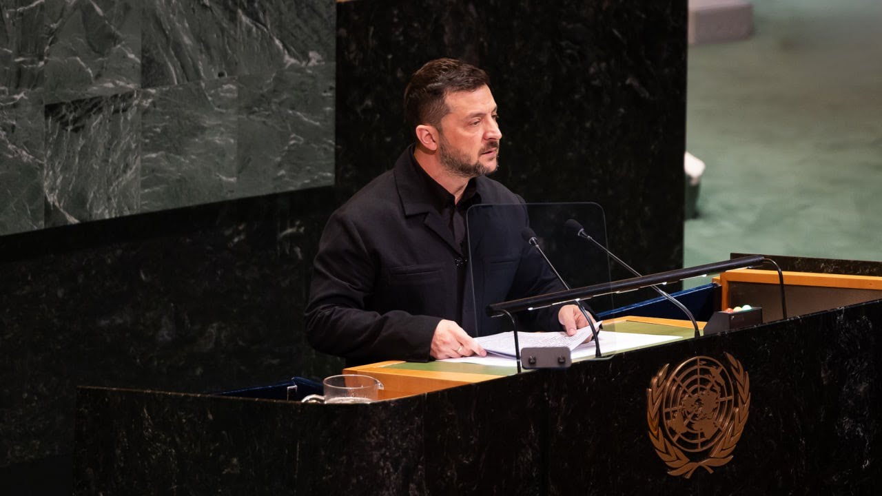 Speech by Volodymyr Zelenskyy during the General Debate of the UN General Assembly