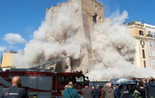 Новини світу - Обвал вежі в Римі: Італія вимагає офіційних вибачень від Росії