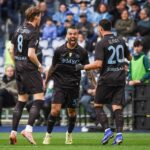Емоційні італійці заробили три вилучення в матчі Наполі-Лаціо