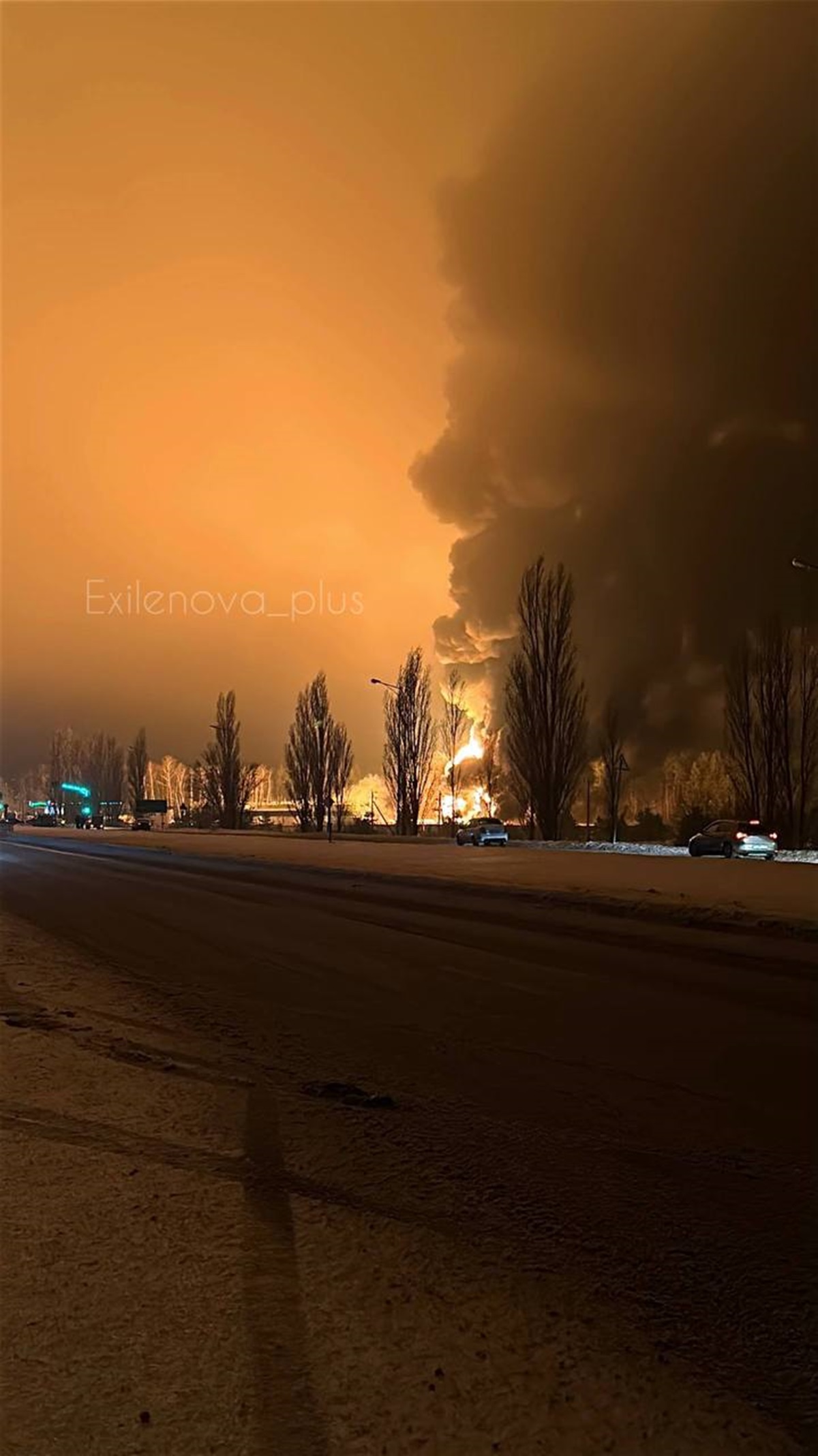 Новини світу - У Бєлгородській області РФ палає нафтобаза - OSINT