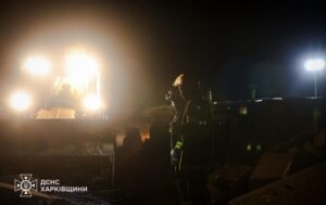 У Харкові дрон Молнія влучив в інфраструктурний об&rsquo;єкт