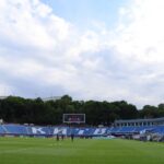 Стадіон імені Лобановського постраждав після атаки на Київ