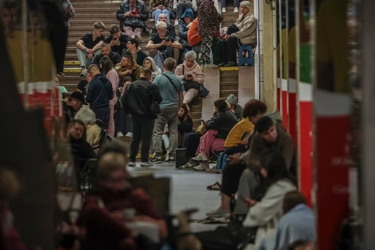 Метрополітен зафіксував рекорд укриття людей під час атаки на Київ